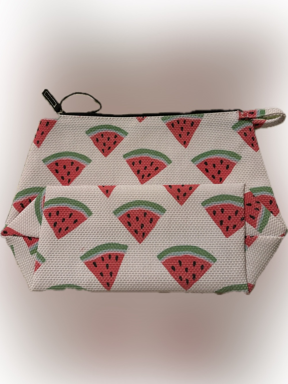 “One in a Melon” mesh weave pouch - NWOT - Picture 2 of 3